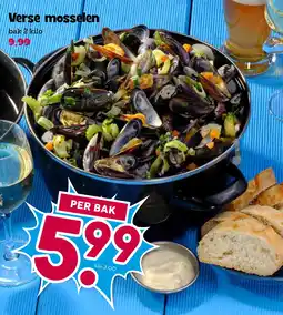 Boon`s Markt Verse mosselen aanbieding