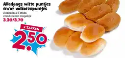 Boon`s Markt Alledaags witte puntjes en/of volkorenpuntjes aanbieding