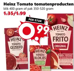 Coop Heinz Tomato tomatenproducten aanbieding