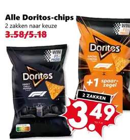 Coop Alle Doritos-chips aanbieding