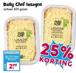 Boon`s Markt Daily Chef lasagne aanbieding