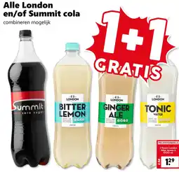 Coop Alle London en/of Summit cola aanbieding