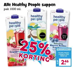 Boon`s Markt Alle Healthy People sappen aanbieding