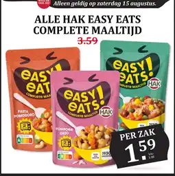 Coop Alle hak easy eats complete maaltijd aanbieding