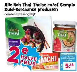 Boon`s Markt Alle Koh Thai Thaise en/of Sempio Zuid-Koreaanse producten aanbieding