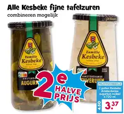 Boon`s Markt Alle Kesbeke fijne tafelzuren aanbieding