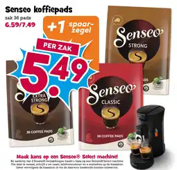 Boon`s Markt Senseo koffiepads aanbieding