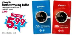 Boon`s Markt g'woon snelfiltermaling koffie aanbieding
