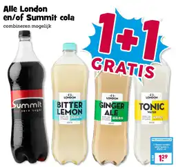 Boon`s Markt Alle London en/of Summit cola aanbieding