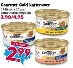 Boon`s Markt Gourmet Gold kattenvoer aanbieding