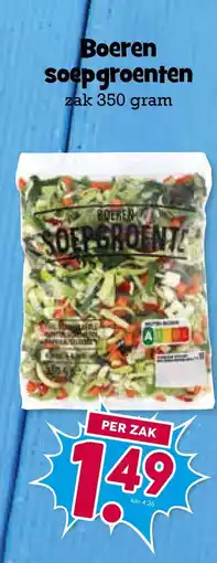 Boon`s Markt Boeren soepgroenten aanbieding