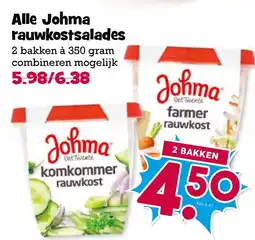 Boon`s Markt Alle Johma rauwkostsalades aanbieding