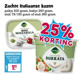 Boon`s Markt Zachte Italiaanse kazen aanbieding
