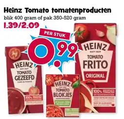 Boon`s Markt Heinz Tomato tomatenproducten aanbieding