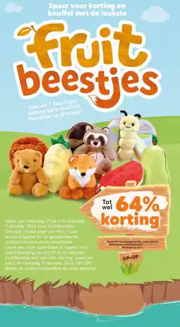 Boon`s Markt Fruit beestjes aanbieding