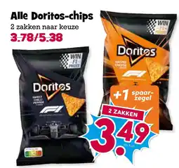 Boon`s Markt Alle Doritos-chips aanbieding