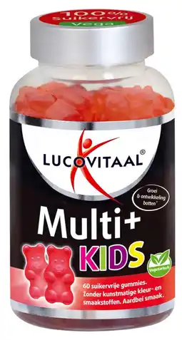 Albert Heijn Lucovitaal Multi+ kids gummies aanbieding