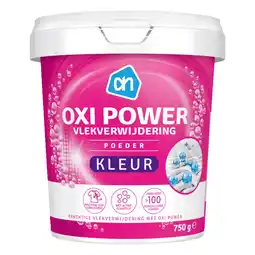 Albert Heijn AH Oxi power vlekverwijdering poeder kleur aanbieding