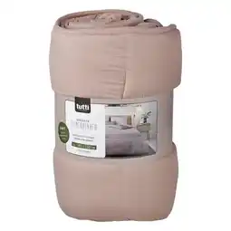 Albert Heijn Tutti Mistral Home Dekbed taupe-beige 1 persoon aanbieding