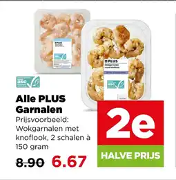 PLUS Alle plus garnalen aanbieding