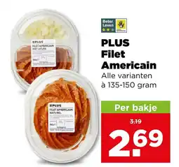 PLUS PLUS Filet Americain aanbieding