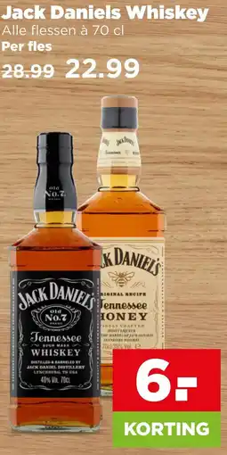 PLUS Jack Daniels Whiskey aanbieding