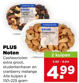PLUS PLUS Noten aanbieding