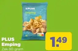 PLUS PLUS Emping aanbieding