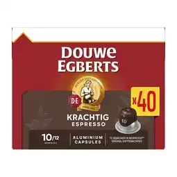 PLUS Douwe Egberts Capsules espresso 10 strong aanbieding
