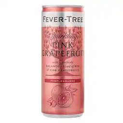 PLUS Fever-Tree Sparkling pink grapefruit aanbieding