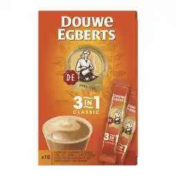 PLUS Douwe Egberts Oploskoffie 3-in-1 classic st aanbieding