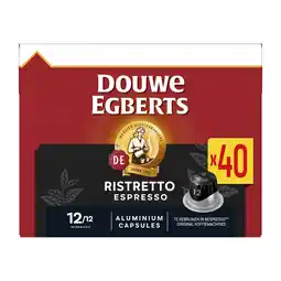 PLUS Douwe Egberts Capsules espresso 12 ristretto aanbieding