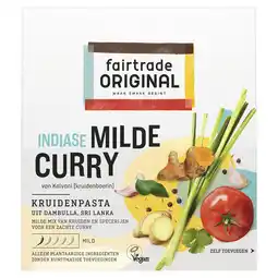 PLUS Fairtrade Original Milde Curry kruidenpasta 75g aanbieding