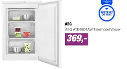 EP AEG ATB48D1AW Tafelmodel Vriezer aanbieding
