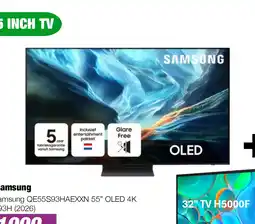 EP Samsung QE55S93HAEXXN 55” OLED 4K S93H (2026) aanbieding