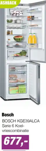EP BOSCH KGE39ALCA Serie 6 Koel-vriescombinatie aanbieding