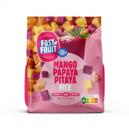 PLUS Fast Fruit Mix Mango, Papaya, Pitaya aanbieding