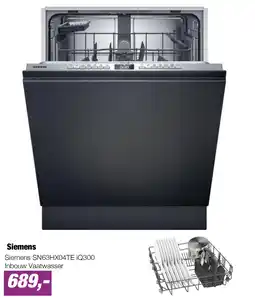 EP Siemens SN63HX04TE iQ300 Inbouw Vaatwasser aanbieding