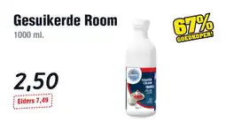 Budget Food Gesuikerde Room aanbieding