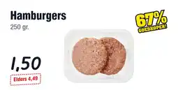 Budget Food Hamburgers aanbieding