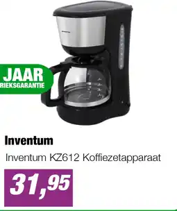 EP Inventum KZ612 Koffiezetapparaat aanbieding