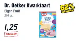 Budget Food Dr. Oetker Kwarktaart Eigen Fruit aanbieding