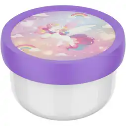 PLUS Mepal fruitbox campus 300 ml - unicorn glow aanbieding