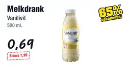 Budget Food Melkdrank Vanilivit aanbieding