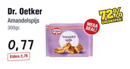 Budget Food Dr. Oetker Amandelspijs aanbieding