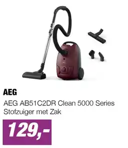 EP AEG AB51C2DR Clean 5000 Series Stofzuiger met Zak aanbieding