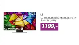 EP LG 55MRGB88B9B Mini RGB evo 4K Smart TV (2026) aanbieding
