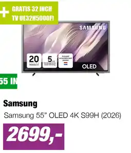 EP Samsung 55” OLED 4K S99H (2026) aanbieding