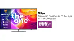 EP Philips 43PUS9050 4k QLED Ambilight TV - The One (2025) aanbieding
