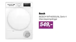 EP BOSCH WTH8300LNL Serie 4 Warmtepompdroger aanbieding